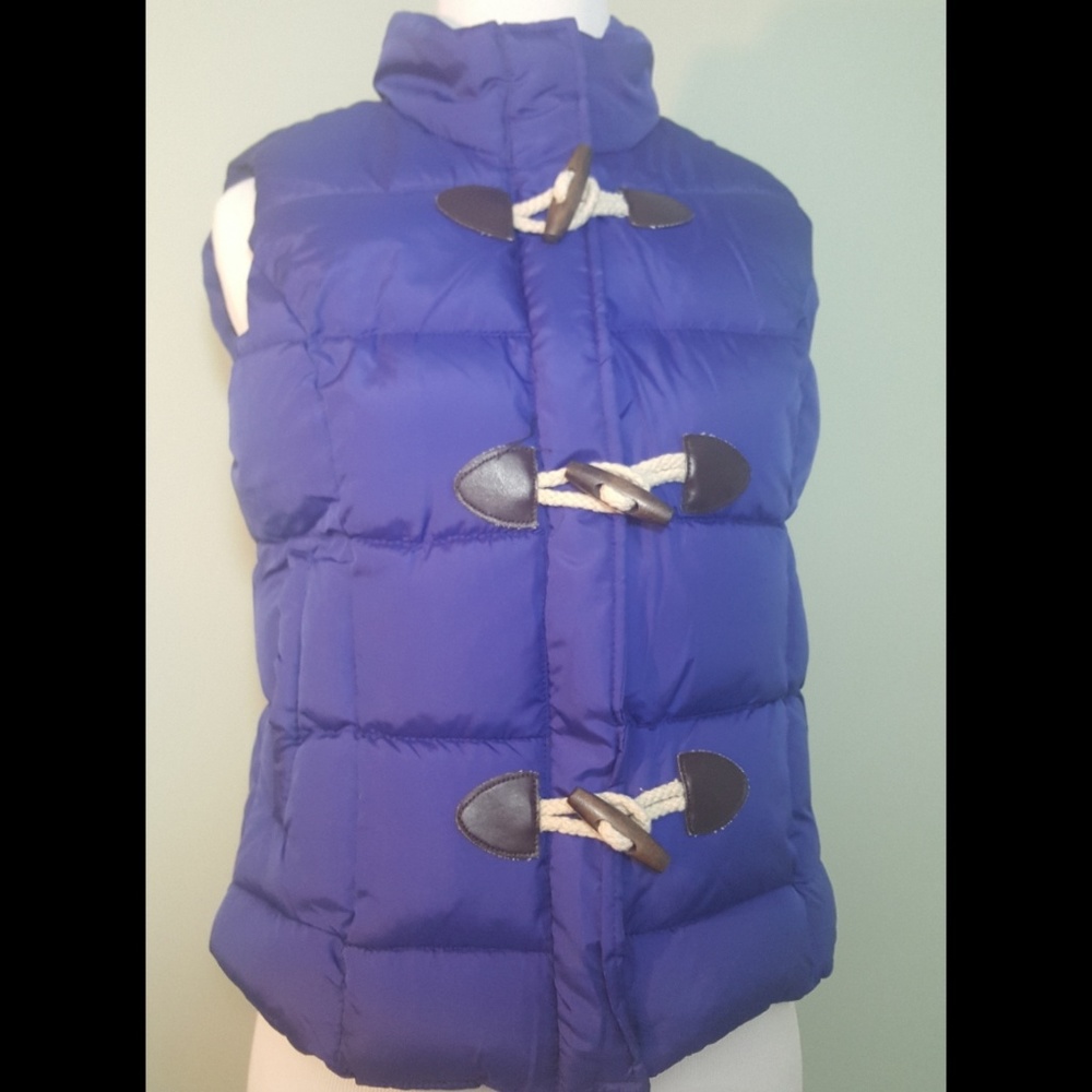 Arizona royal blue puffer vest